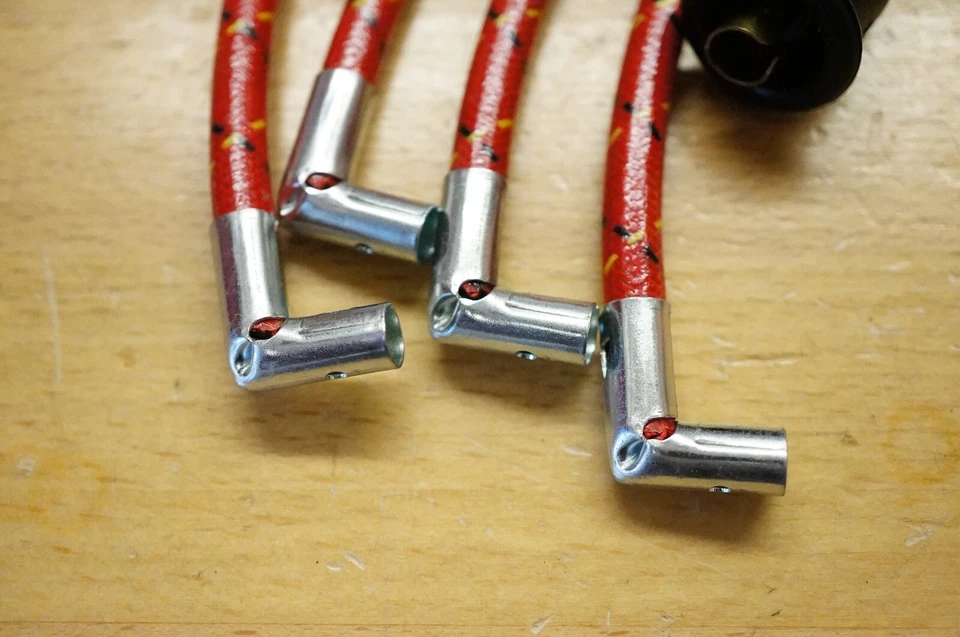 IH Farmall Red Cub & Lo-Boy Deluxe Cloth Covered Copper Spark Plug Wire Set - Image 2 of 4