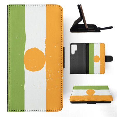 FLIP CASE FOR SAMSUNG GALAXY|NIGER COUNTRY FLAG 284