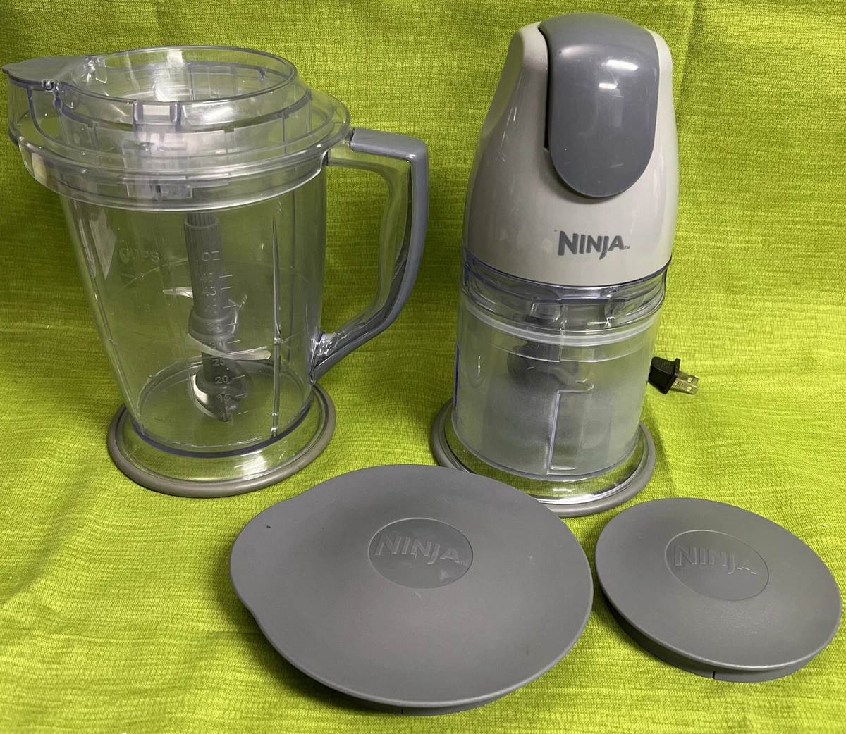 Ninja Master Prep Food Processor Blender Set Silver QB900B30