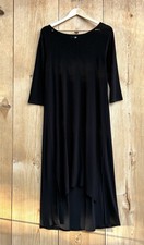 Sympli Black Cut out Long Dress Sz 10