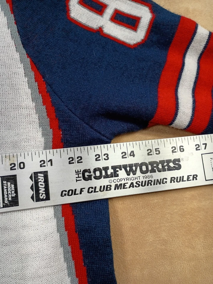 Suéter grande de los NFL Patriots #87 para hombre - ropa de equipo, Gronkowski, equipo de fans Foto 4 de 4