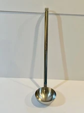 VOLLRATH 58440 Commercial Ladle Scoop - Stainless Steel 15"  4oz Bowl - Exc.Cond