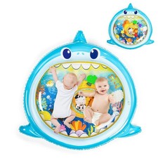 Jollybaby XL Tummy Time Water Mat-41"x41", Sensory Toy, BPA Free, Leak Proof