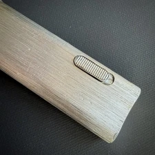 NOS Colibri Electronic Lighter Brushed Chrome Side Push Estate Find Mid-Century