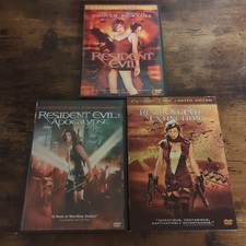 Resident Evil Lot Of 3 DVD Special  Limited Editions