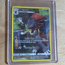Pokemon TCG Weavile Secret Rare Full Art Holo 238/236 SM Cosmic Eclipse EN on eBay