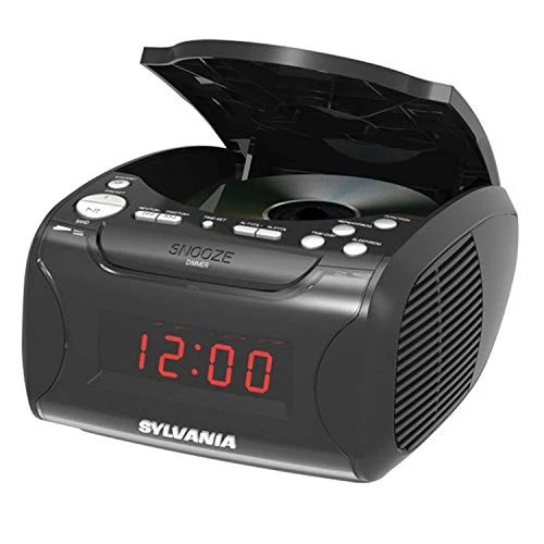 PROSCAN CD CLOCK RADIO WITH USB CHARGER PCR4986 - BLACK - Image 4 of 4