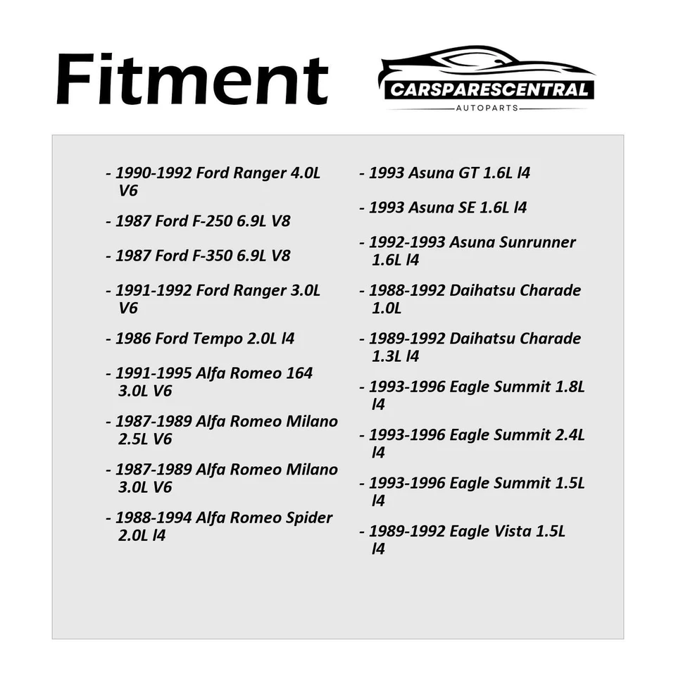 High Beam and Low Beam Headlight Bulb 2x For Mercury Cougar 3.8L 1987-1988 - Image 4 of 4