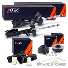 ATEC 2x STOßDÄMPFER + DOMLAGER + PROTECTION-KIT VORNE FÜR FORD FIESTA 6