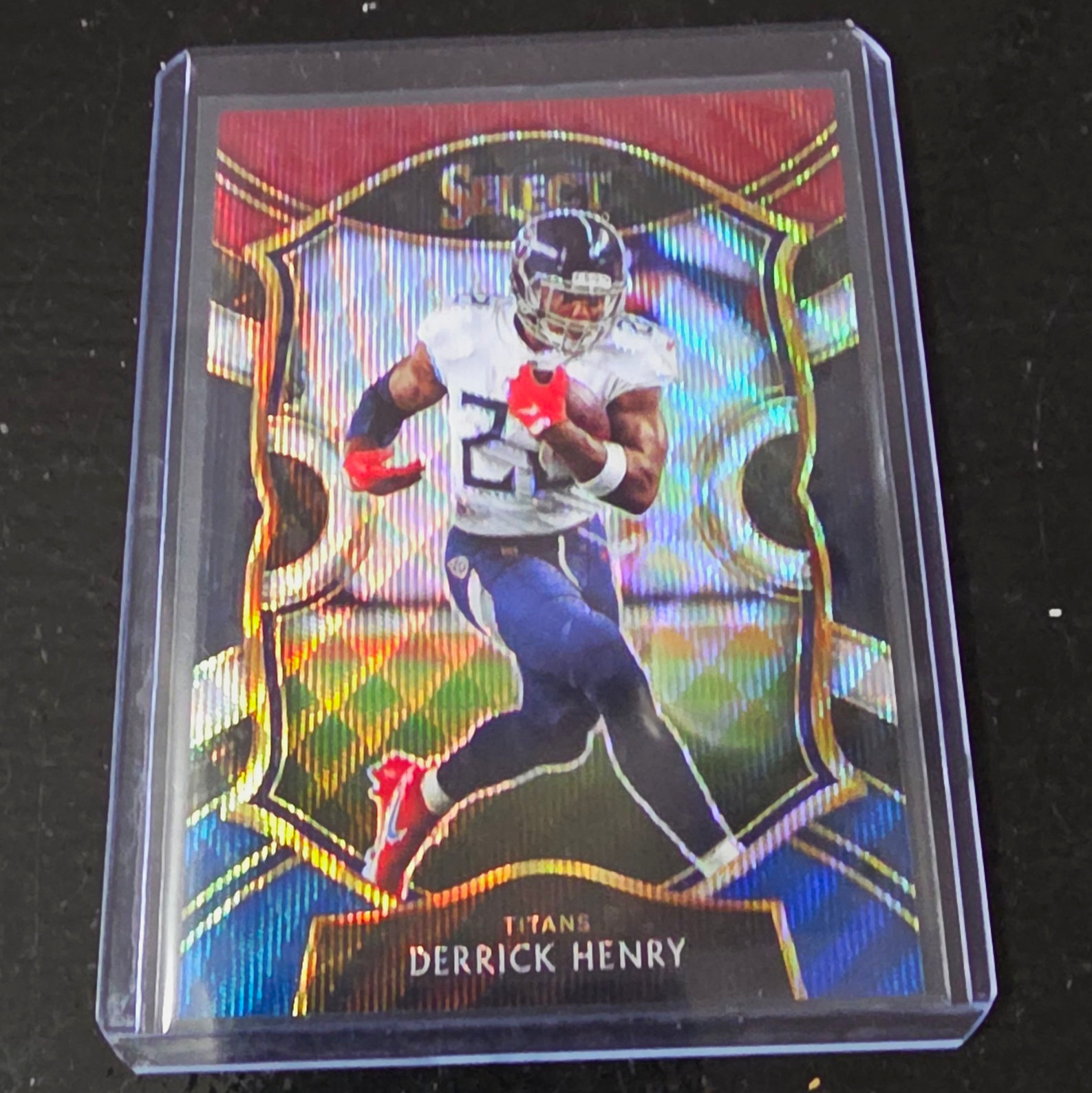 Panini 2020 Select Concourse Derrick Henry Titans #41 Tri-Color Prizm /199