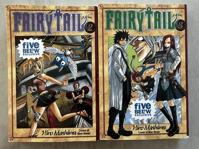 Fairy Tale Manga Lot - by Hiro Mashima - Volume 2 & 3