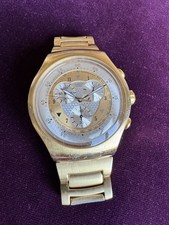 SWATCH WATCH YOG100G THE GOLDEN CHEST IRONY C...