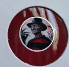 Freddy Krueger - 1 Gram .999 Fine Pure Silver Mini Colorized Round Coin Bar