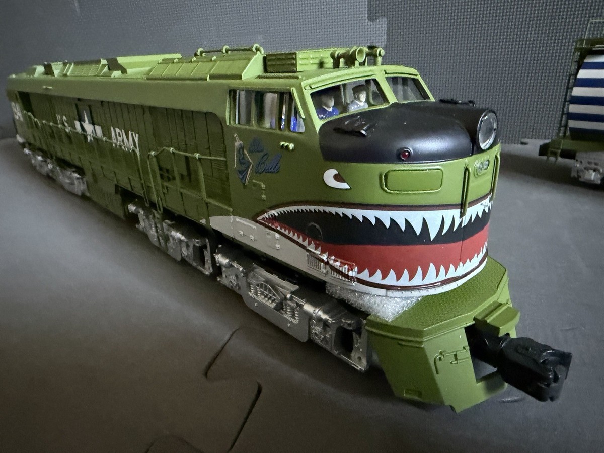 Lionel Veranda Turbine #1941 U.S. Army O Gauge Diesel Bluetooth