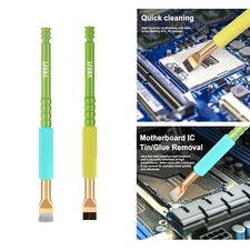 2pcs IC Motherboard Cleaning Hard Brush Glue Removal Brushed Repair Tools Set