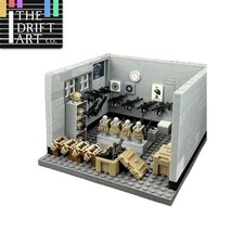 294 pezzi WW2 armi militari magazzino addestramento modello base blocchi costruzione giocattolo fai da te