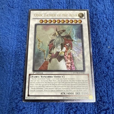 odin card yugioh YuGiOh Legendary Collection Mega Pack Secret Rare Odin, Father of the Aesir  LC5D-EN191