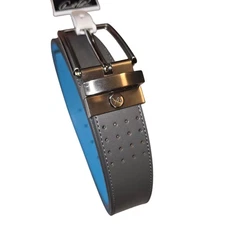 Arnold Palmer Reversible Gray/Blue Golf Belt - Size Large (38-40)