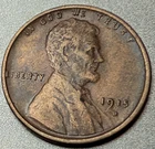 1915-D Lincoln Wheat Cent — EF + Details Tough Date In High Grade