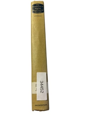 The Formation of English Neo-Classical Thought Johnson 1967 Princeton