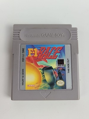 F-1 Race Game Boy Original GB Classic Arcade Grand Prix Racing Authentic