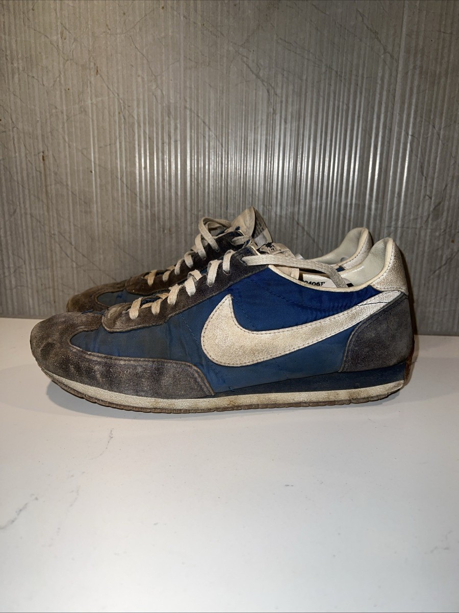 Vintage 1983 Nike Oceania Blue Running Shoes 9. 5 Made In Korea