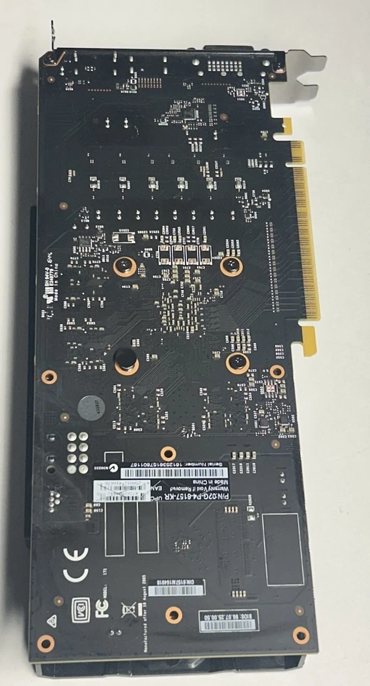 EVGA NVIDIA GeForce FTW GTX 1050 2GB PCIe 3.0 x16 Graphics Card 02G-P4-6157-KR - Image 3 of 4