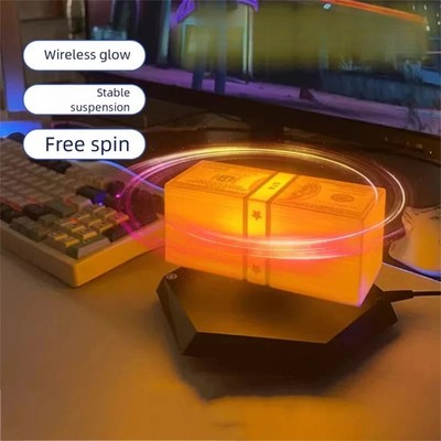 Magnetic Levitating Dollar LED Night Light GTA Money Floating