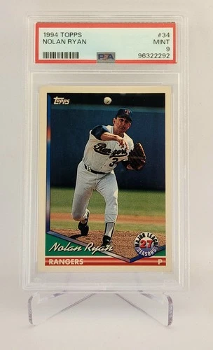 1994 Topps Nolan Ryan PSA 9