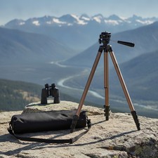 Camera Tripod Stand, 50 Inch, Lightweight Aluminum, Quick-Release Plate