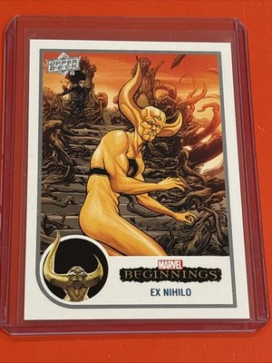 2022 UD Marvel Beginnings Vol 2 Series 1 Ex Nihilo Card #166