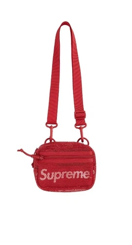 Petit sac bandoulière rouge Supreme Cordura maille SS20 jamais ouvert