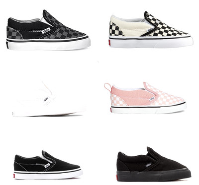 Van Baby  Slip On Canvas Walking Shoe