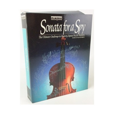 Bepuzzled Puzzle Sonata for a Spy VG+/EX