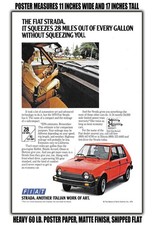 1979 Fiat Strada - 11x17 Poster 1979 Fiat Strada - 11x17 Poster