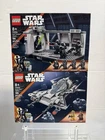 2 LEGO Star Wars Dark Trooper Attack 75324 & Pirate Snub Fighter 75346 New