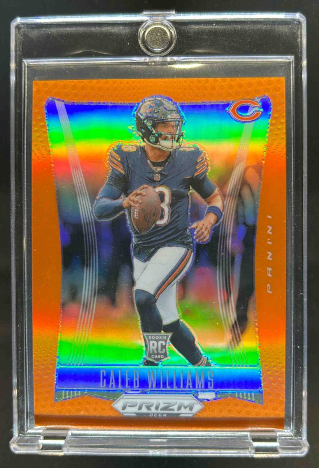 2024 Panini Prizm Deca Caleb Williams RC Orange Rookie #16/49 Bears