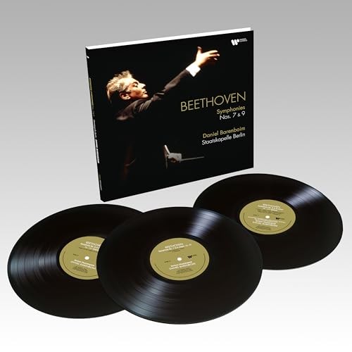Daniel Barenboim 'Beethoven: Symphonien Nr. 7 & 9' Warner Classics, 3LP [Vinyl]