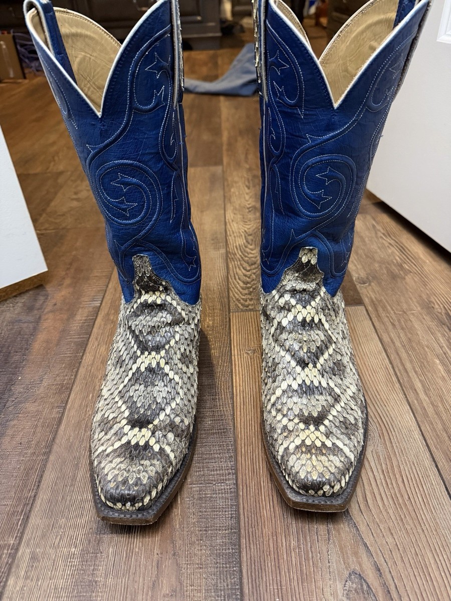 Lucchese Sam Swirl Rattler limited edition eastern diamondback