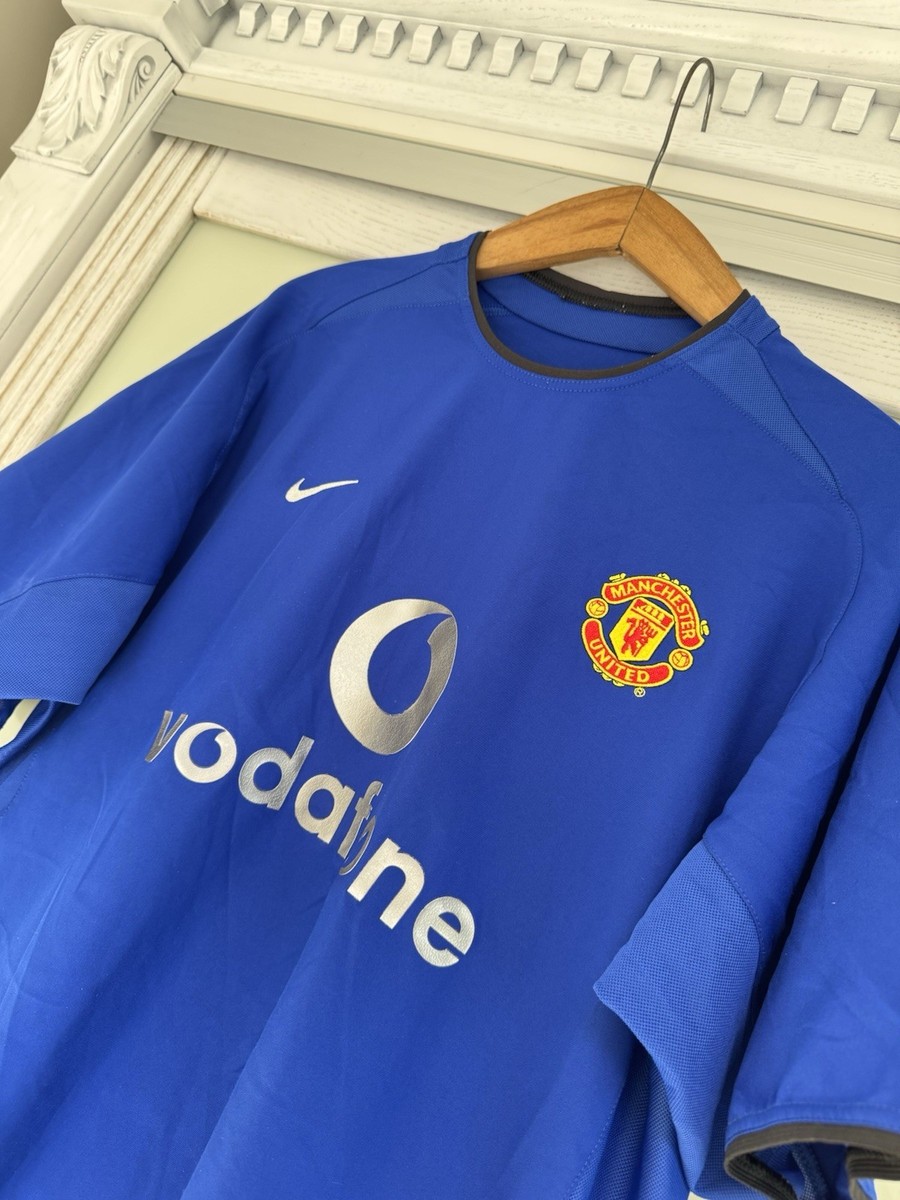 Vintage Manchester United 2002-2003 Third Soccer Jersey Football