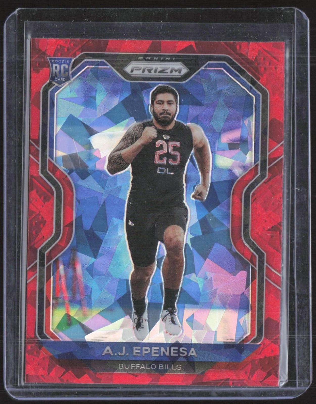 AJ Epenesa Panini Prizm #313 Red Ice