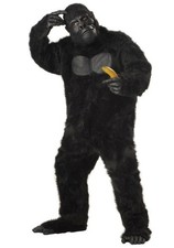 Realistic Gorilla Suit Costume for Adults ST Used