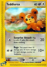 1x Teddiursa - 109/144 - Common Moderately Played Pokemon G2 - Skyridge on eBay