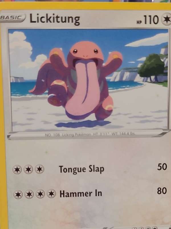 S5I: Single Strike Master Lickitung #057/070