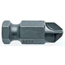 Apex Tool Group 170-5/16-Acr-5Pk Power Bit, Sae, 7/16", Hex Power Drive, Pk5