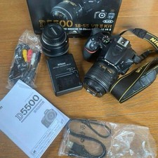Nikon D5500 DSLR Camera with Standard and Prime Lenses Kit