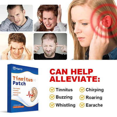  10 PCS TINNITUS RELIEF PATCH, for Ringing Ears Reduce Ear Noise Fast Quiet Pad