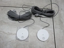 LOT OF 2 CISCO TTC5-14T TABLE MICROPHONE  - (NEW-OPEN BOX)