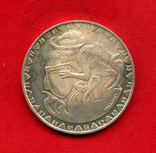 1981/1982 - ITALY - LOT/M48054 - SILVER MEDAL JUVENTUS SHIELD