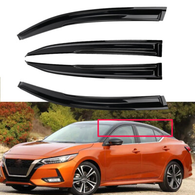 WINDOW VISORS for Nissan 2020- 2024 Sentra DEFLECTOR RAIN GUARD VENT ...